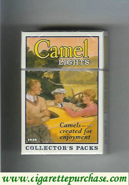 Camel Collectors Packs 1926 Lights cigarettes hard box